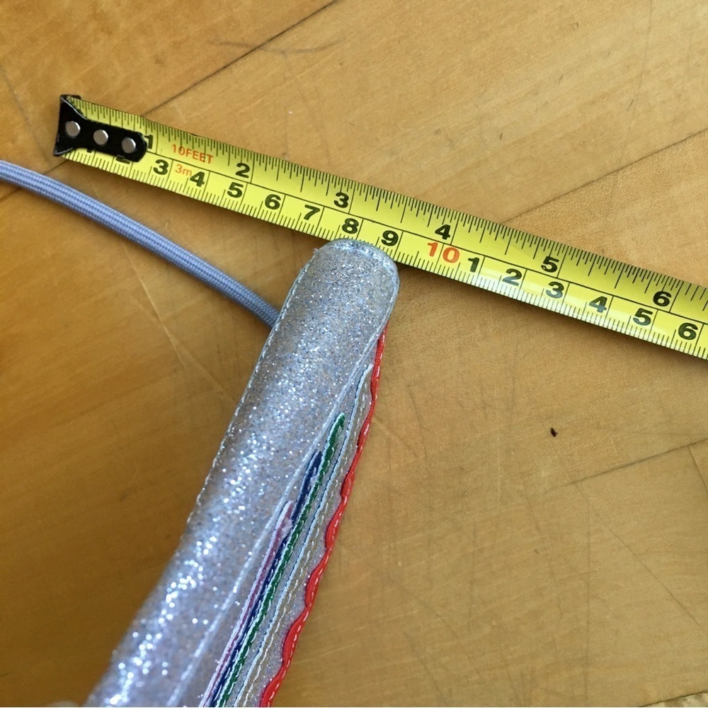 Silver Glitter Rainbow Zip Purse - Picture 14 of 14